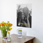 Uw foto en namen gepersonaliseerde typografie folie afdrukken (Laag (Keuken))