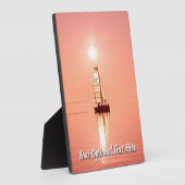 UW FOTO- EN TEKST aangepaste plak Fotoplaat (Zijkant)