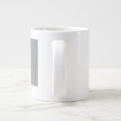 Uw foto en tekst hier aangepaste Jumbo Mok (Achterkant)