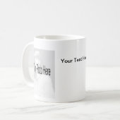 - Uw foto en tekst Koffiemok (Voorkant links)