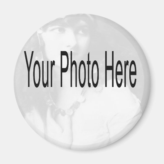  - Uw foto en tekst Magneet (Voorkant)