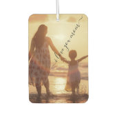 Uw foto- en tekstluchtverfrisser - I Love You MAM Luchtverfrisser (Voorkant)