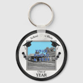 Uw foto- en tekstpromotiepartij sleutelhanger (Voorkant)