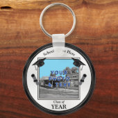 Uw foto- en tekstpromotiepartij sleutelhanger (Voorkant)