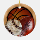 Uw foto- en tekstsport-gerelateerde cadeautjes, si keramisch ornament (Achterkant)