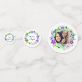 UW foto- en tekstventilator Lijst Confetti (Achterkanten)