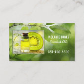 Uw foto Essential Oils Aromatherapie Visitekaartje (Voorkant)