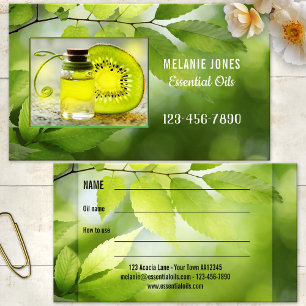 Uw foto Etherische Oliën Aromatherapie Visitekaartje