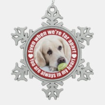 UW FOTO Far Apart Love Custom ornament