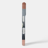 Uw foto, Faux Roos Gold Metal & Script Naam Case-Mate iPhone Case (Achterkant / Rechts)