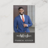 Uw foto financieel accountant Visitekaartje (Voorkant)