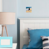 Uw Foto Folie Prints Poster met aangepaste tekst (Insitu (Slaapkamer))