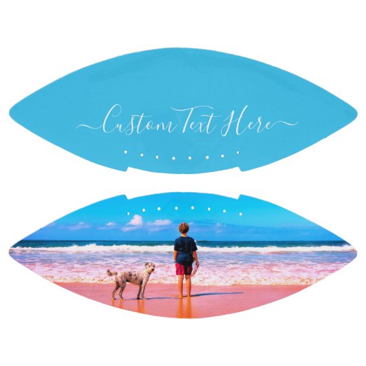 Uw foto-Football met aangepaste tekst American Football (Panelen)