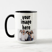 uw foto-gepersonaliseerde koffiekreeft mok (Links)