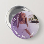 Uw foto | Gepersonaliseerde School Foto Button (Voorkant /achterkant)