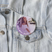 Uw foto | Gepersonaliseerde School Foto Button (In situ)