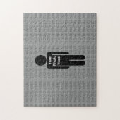 Uw foto hier Aangepaste horizontale puzzel Legpuzzel (Verticaal)