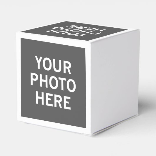 Uw foto hier bedankdoosjes (Achterkant)