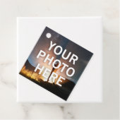 Uw foto hier bedankjes labels (In situ)