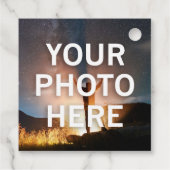 Uw foto hier bedankjes labels (Achterkant)