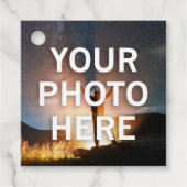 Uw foto hier bedankjes labels (Voorkant)