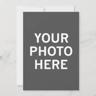 Uw foto hier bedankkaart