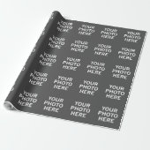 Uw foto hier cadeaupapier (Uitgerold)