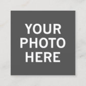 Uw foto hier contactkaartje (Voorkant)