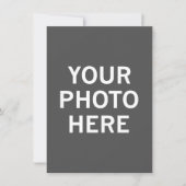 Uw foto hier feestdagenkaart (Voorkant)