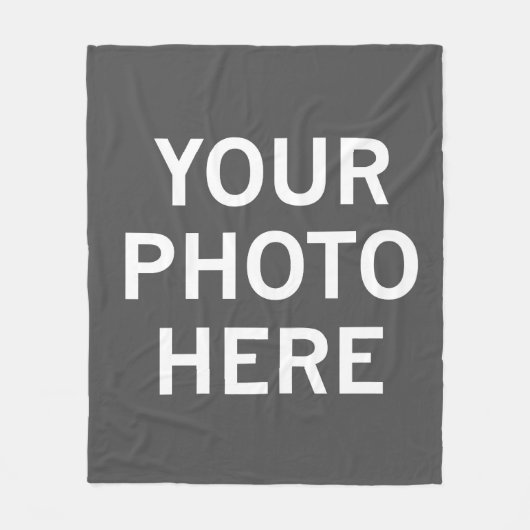 Uw foto hier fleece deken (Voorkant)