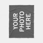Uw foto hier fleece deken (Voorkant)