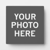 Uw foto hier fotoplaat (Voorkant)