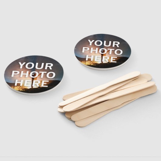 Uw foto hier handwaaier (Niet-gemonteerd)