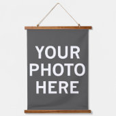 Uw foto hier hangend wandkleed (Voorkant)