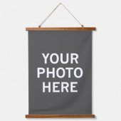 Uw foto hier hangend wandkleed (Voorkant)