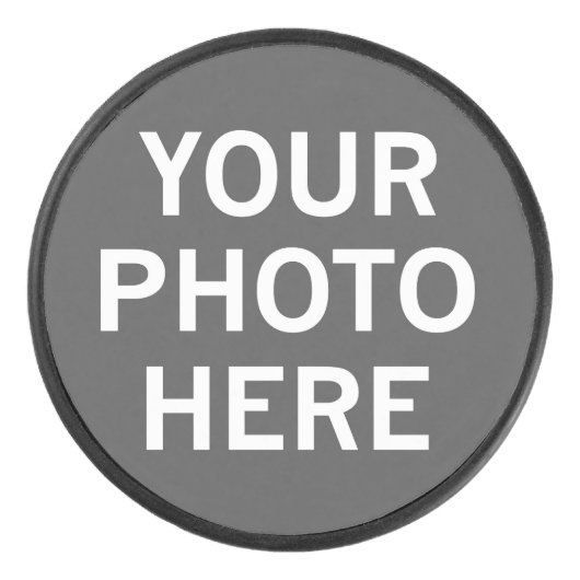Uw foto hier hockey puck (Voorkant)