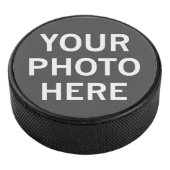 Uw foto hier hockey puck (3/4)