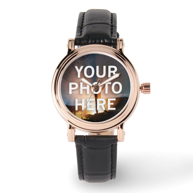 Uw foto hier horloge (Voorkant)