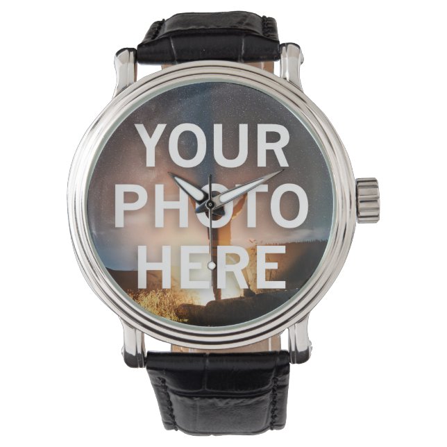 Uw foto hier horloge (Voorkant)