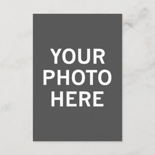 Uw foto hier informatiekaartje (Achterkant)