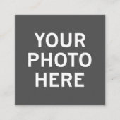 Uw foto hier informatiekaartje (Voorkant)