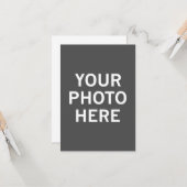 Uw foto hier kaart (Voorkant / Achterkant in situ)