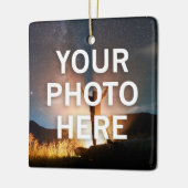 Uw foto hier keramisch ornament (Links)