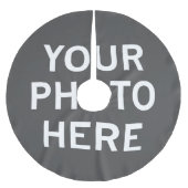 Uw foto hier kerstboom rok (Voorkant)