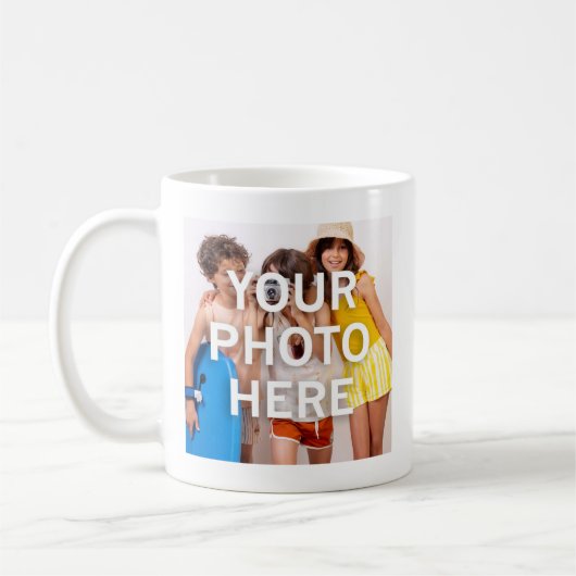 Uw foto hier koffiemok (Links)