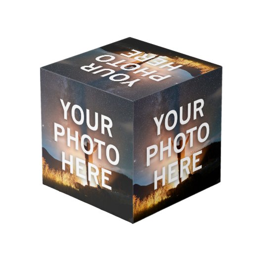 Uw foto hier kubus (Achter hoekig)