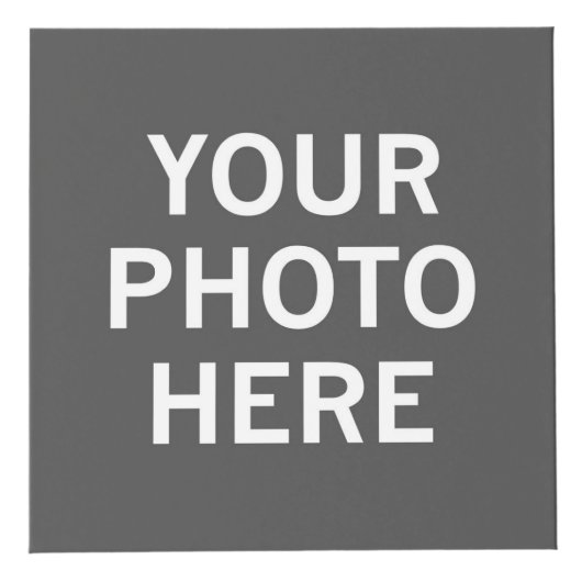 Uw foto hier kubus (Voorkant)