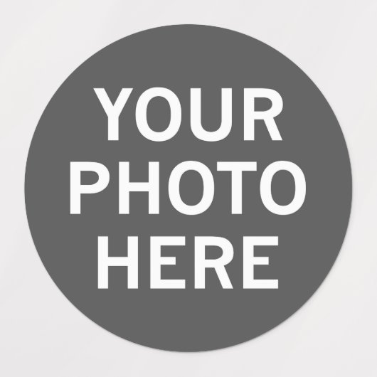 Uw foto hier labels (Design 2)