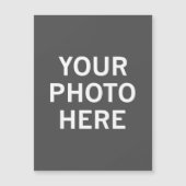 Uw foto hier magnetische uitnodiging (Voorkant)