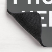 Uw foto hier muismat (Hoek)